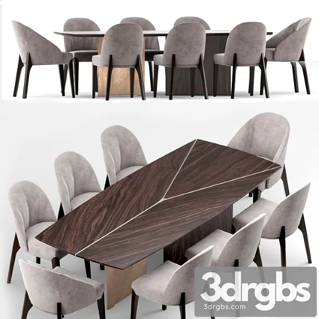 Dining Set Epsilon Arketipo 3dsmax Download