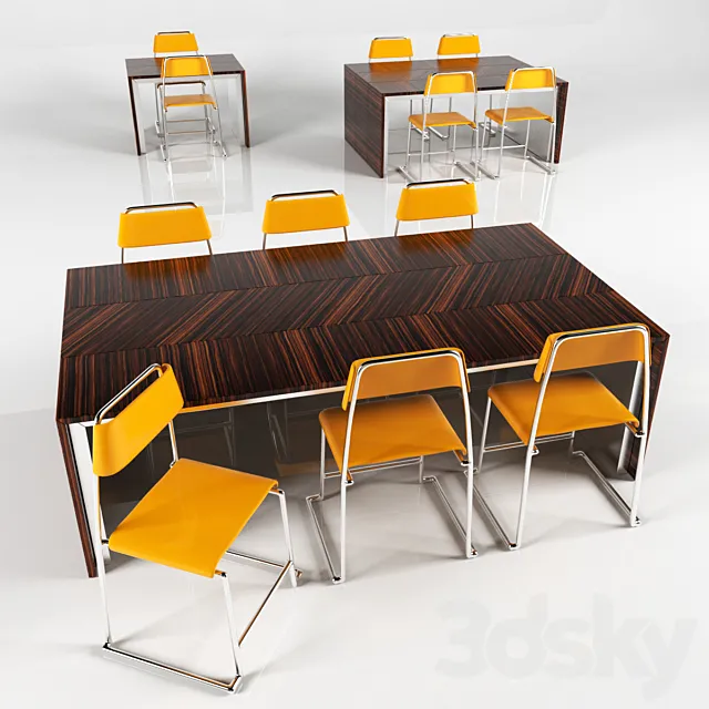 DINING TABLE 10 3DS Max Model