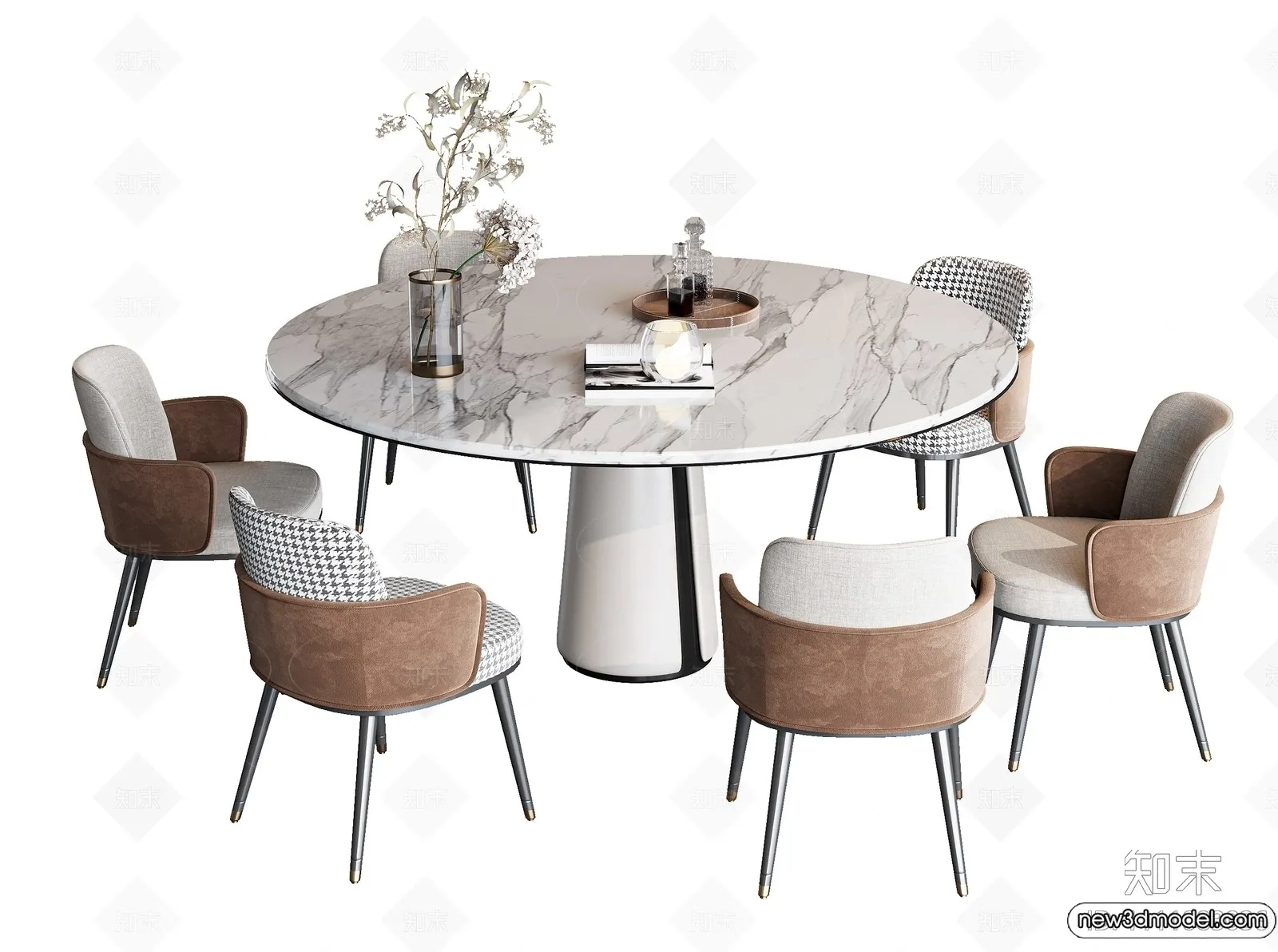 Dining Table – 3D Models – 3D Furniture Models for Interior – 003