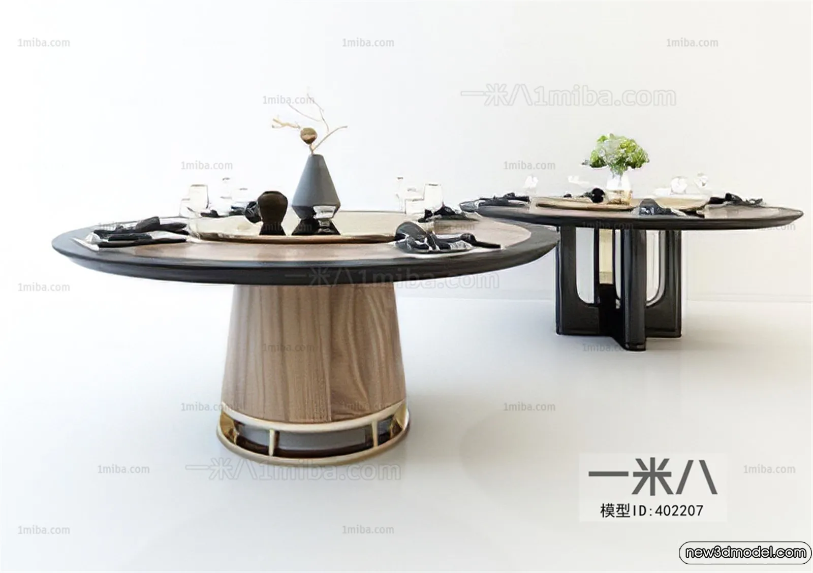 Dining Table – 3D Models – 3D Furniture Models for Interior – 020