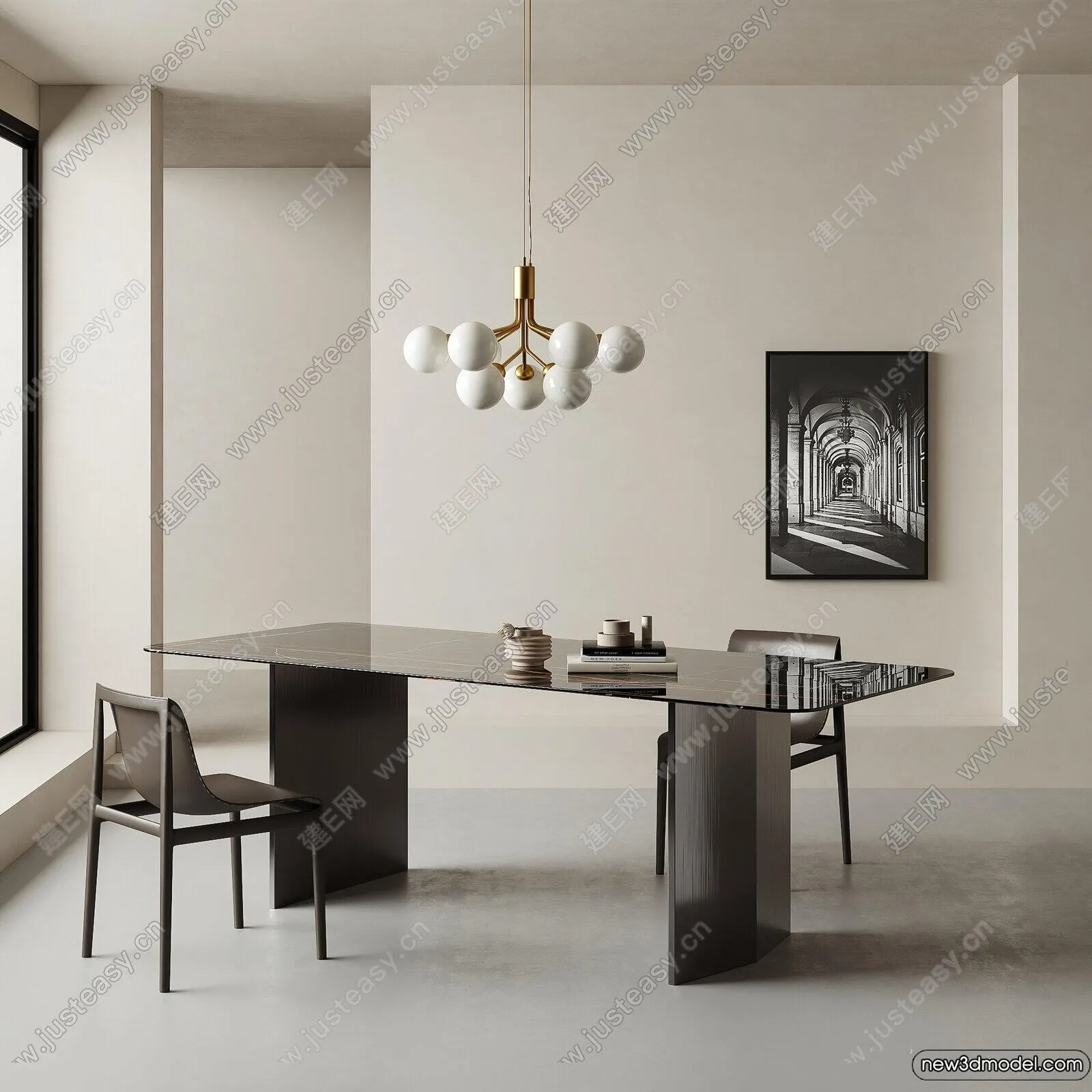 Dining Table – 3D Models – 3D Furniture Models for Interior – 022