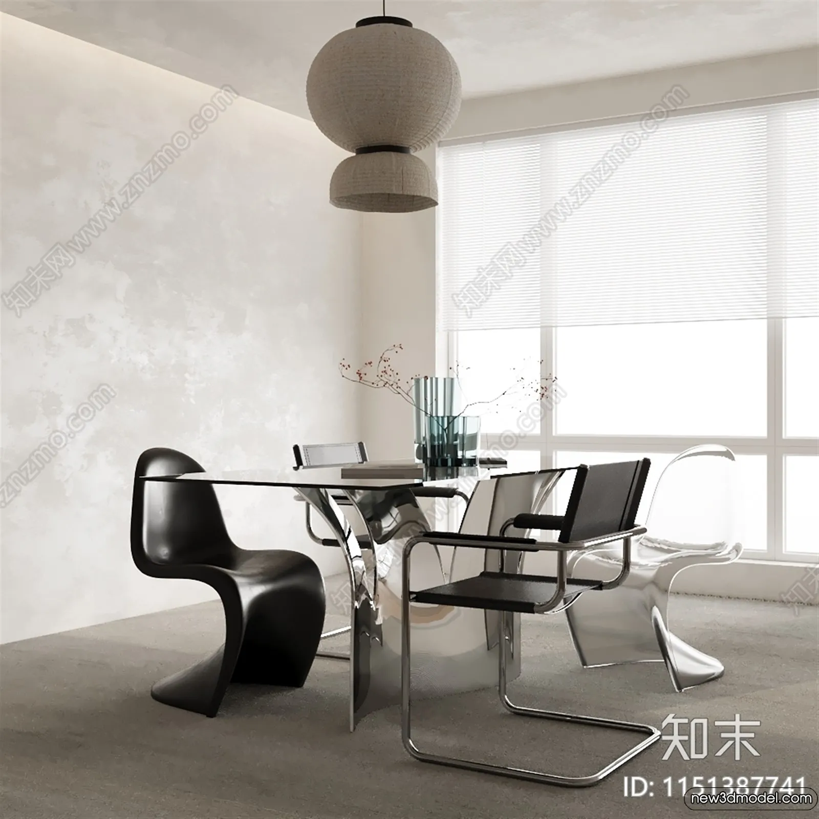 Dining Table – 3D Models – 3D Furniture Models for Interior – 029