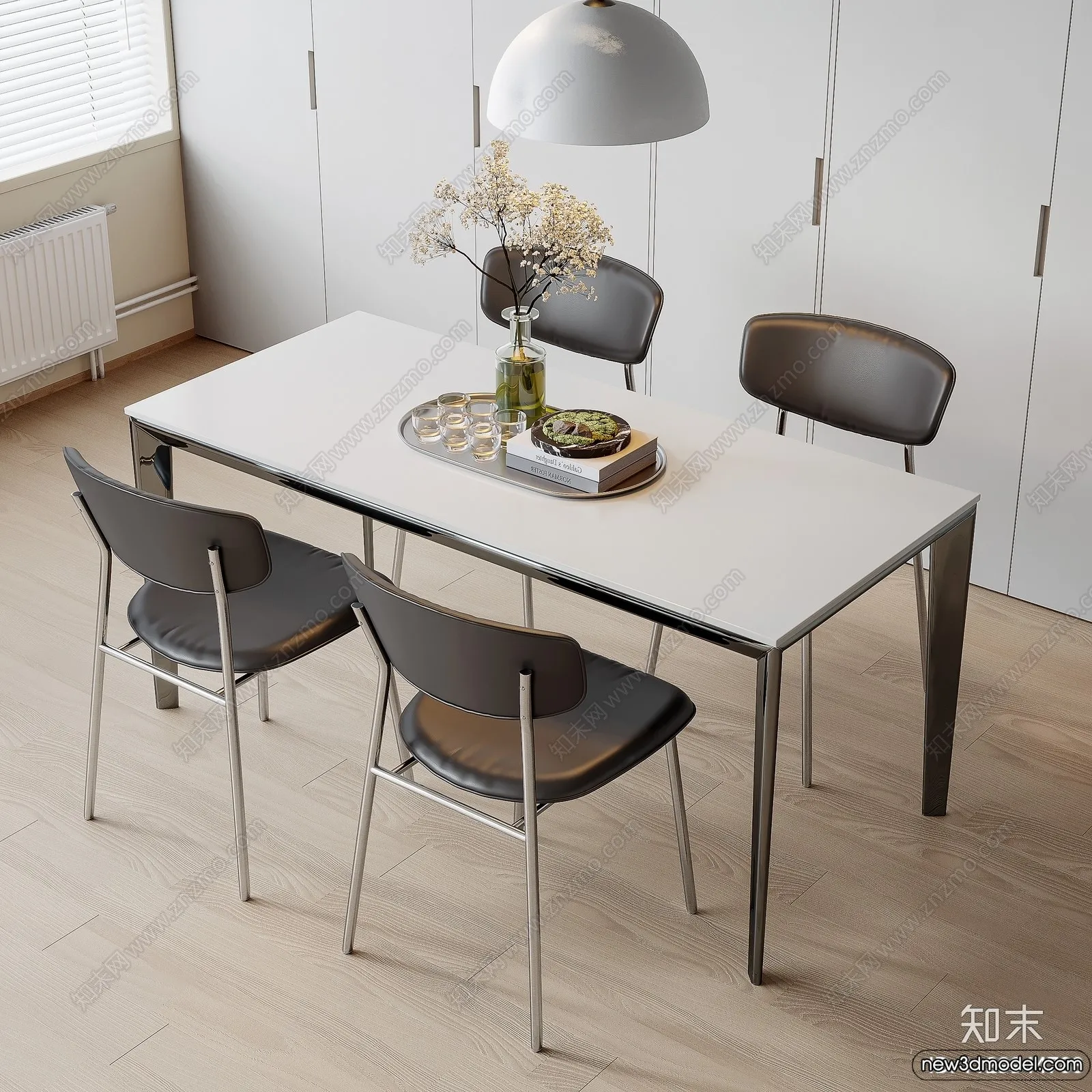 Dining Table – 3D Models – 3D Furniture Models for Interior – 053