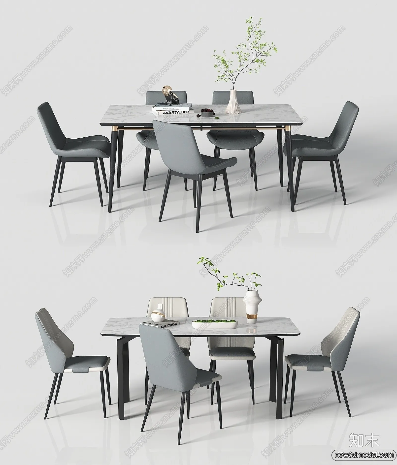 Dining Table – 3D Models – 3D Furniture Models for Interior – 087