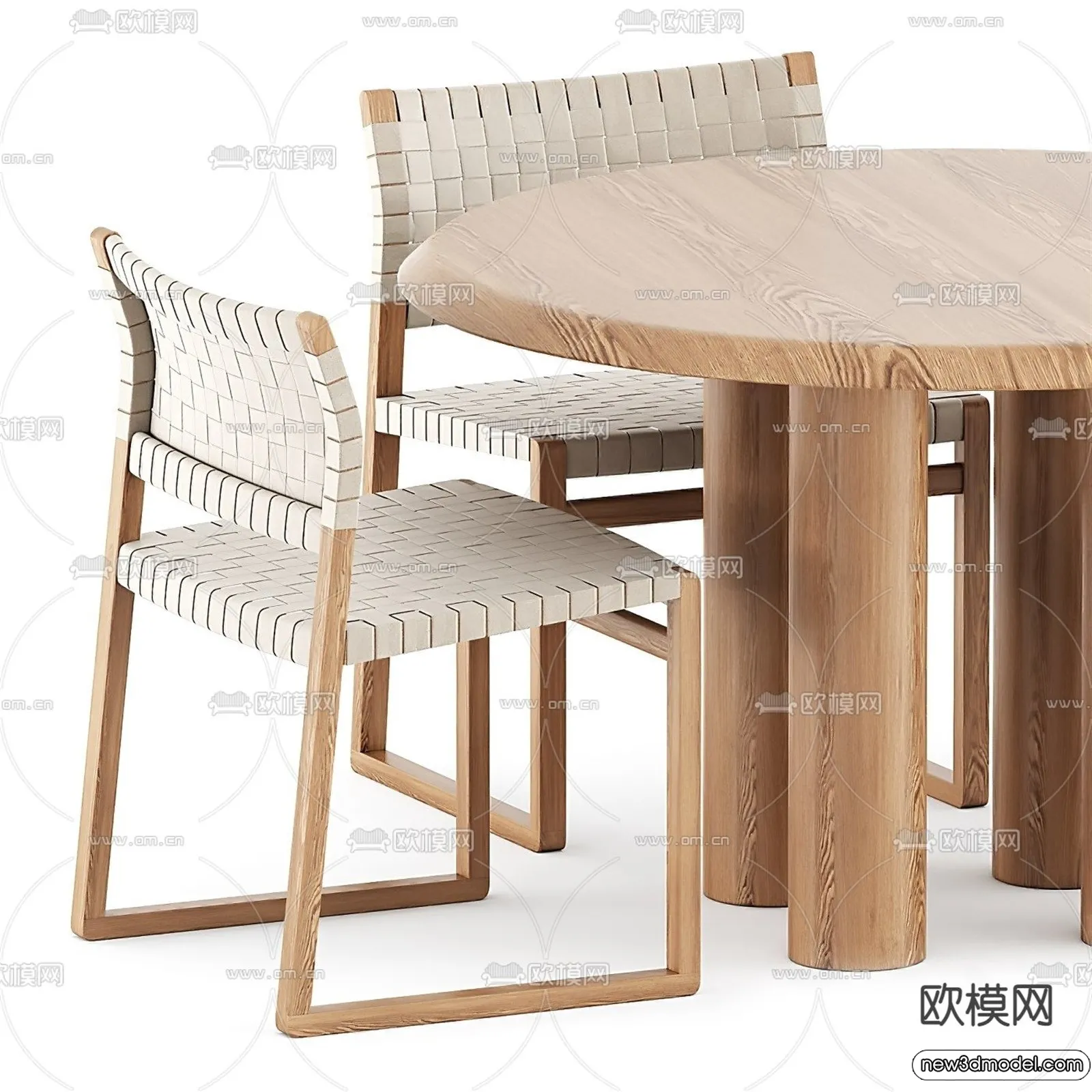 Dining Table – 3D Models – 3D Furniture Models for Interior – 093