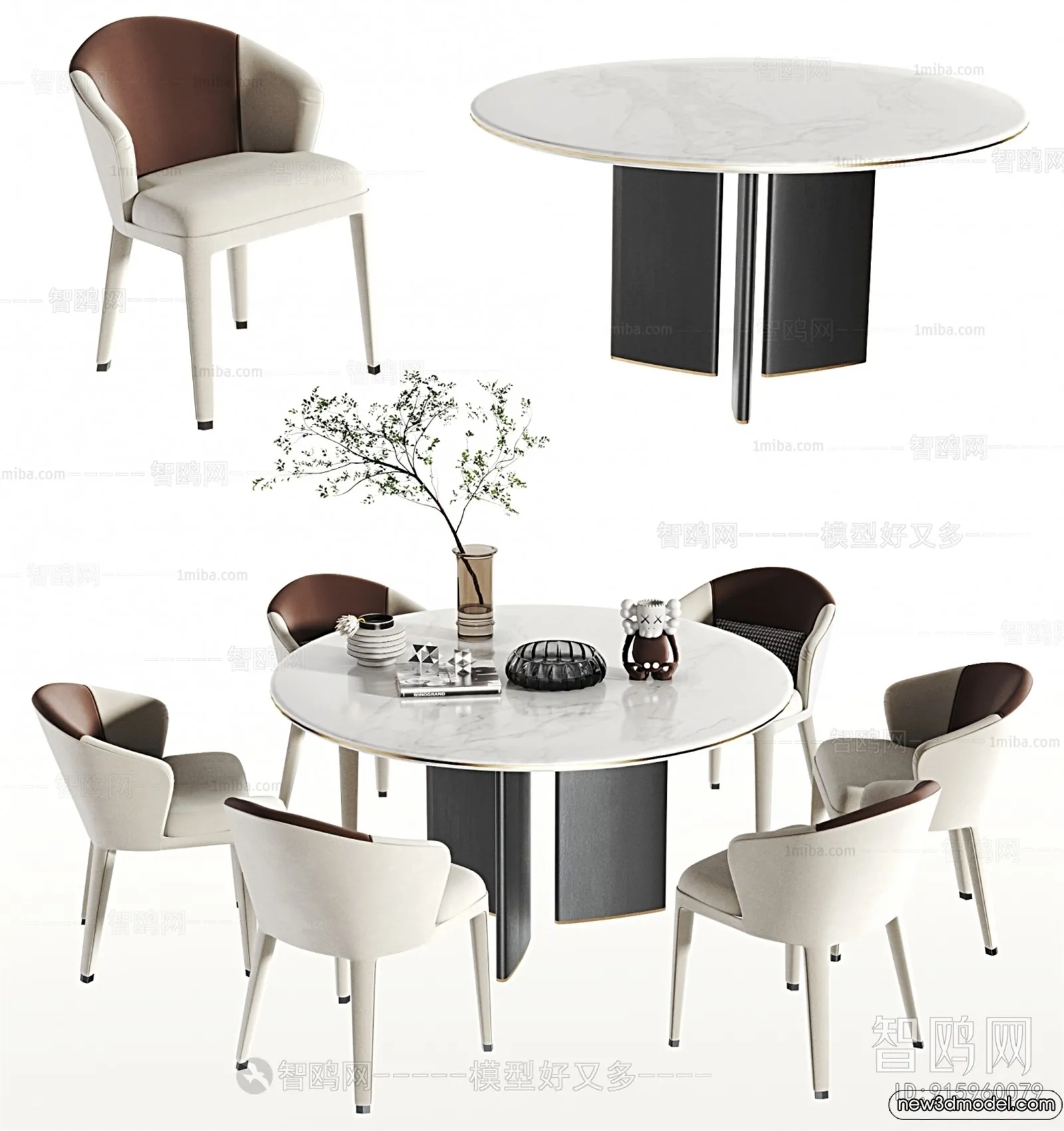 Dining Table – 3D Models – 3D Furniture Models for Interior – 094