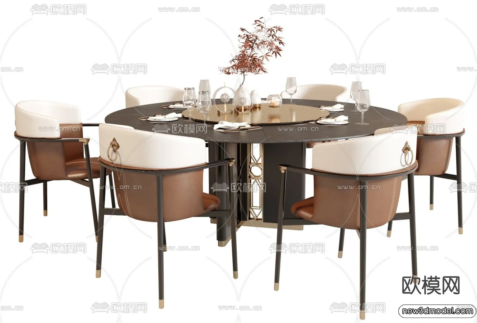 Dining Table – 3D Models – 3D Furniture Models for Interior – 097