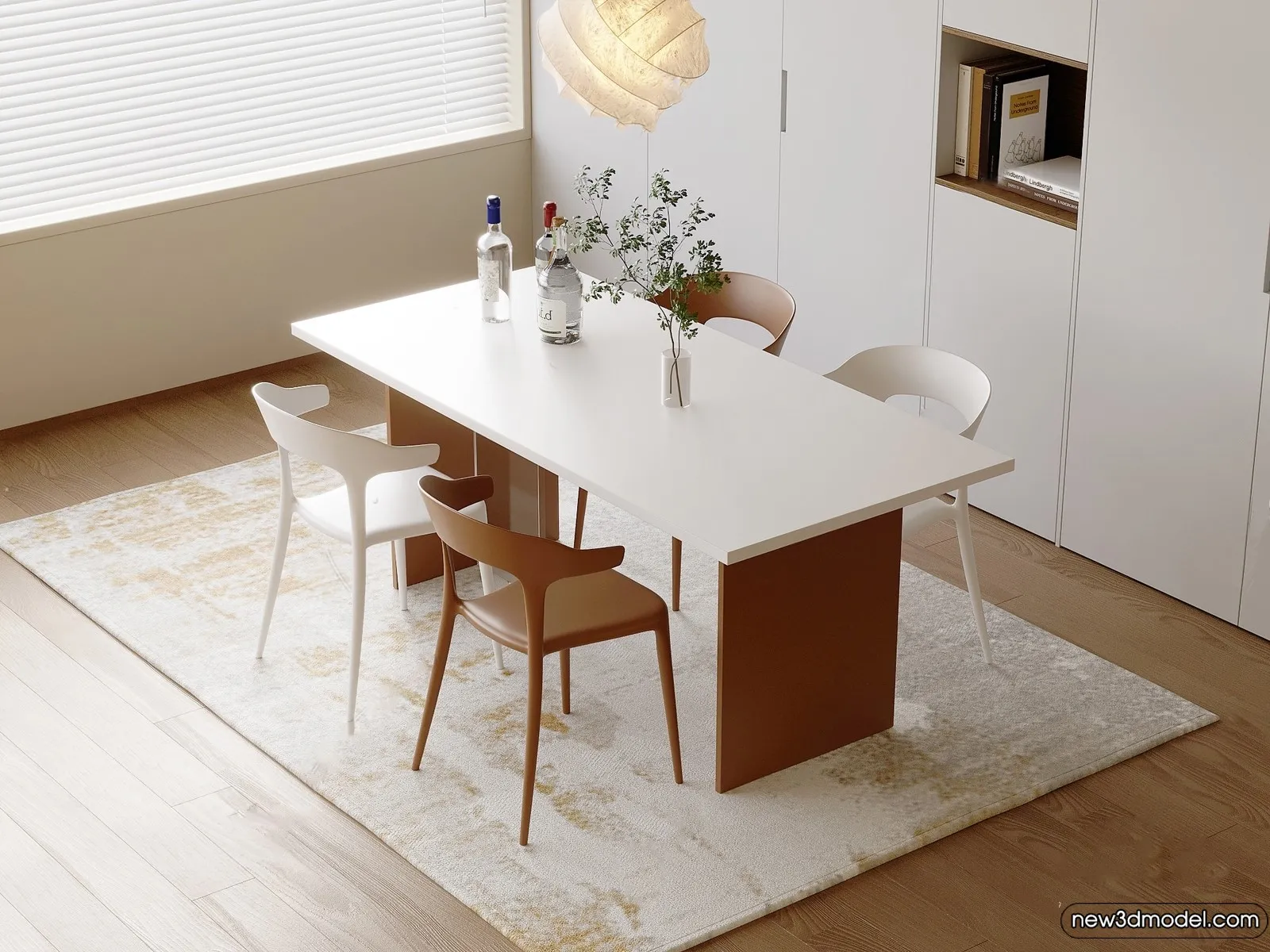 Dining Table – 3D Models – 3D Furniture Models for Interior – 098