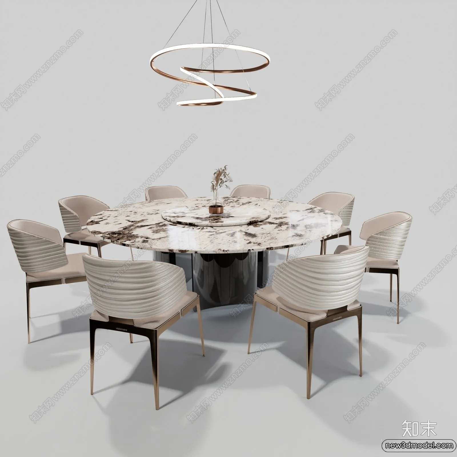 Dining Table – 3D Models – 3D Furniture Models for Interior – 192