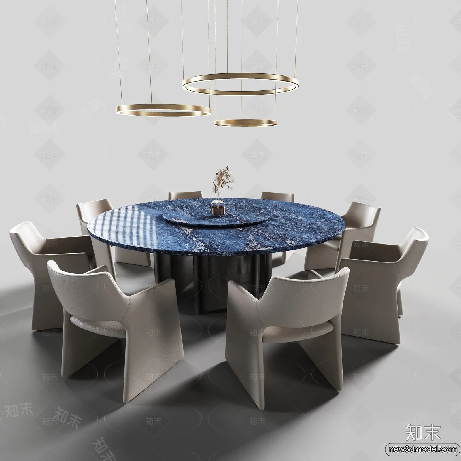 Dining Table – 3D Models – 3D Furniture Models for Interior – 199