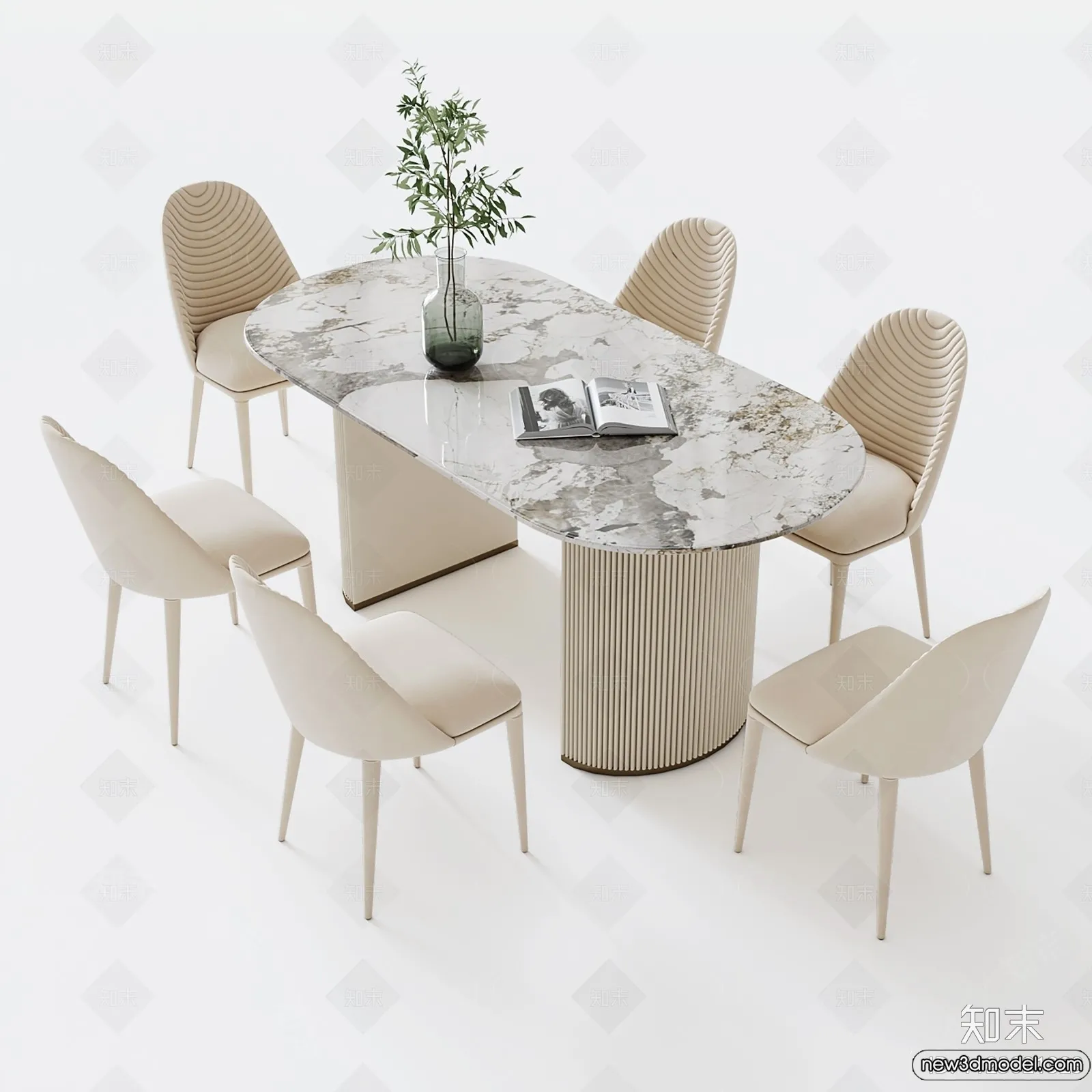 Dining Table – 3D Models – 3D Furniture Models for Interior – 204