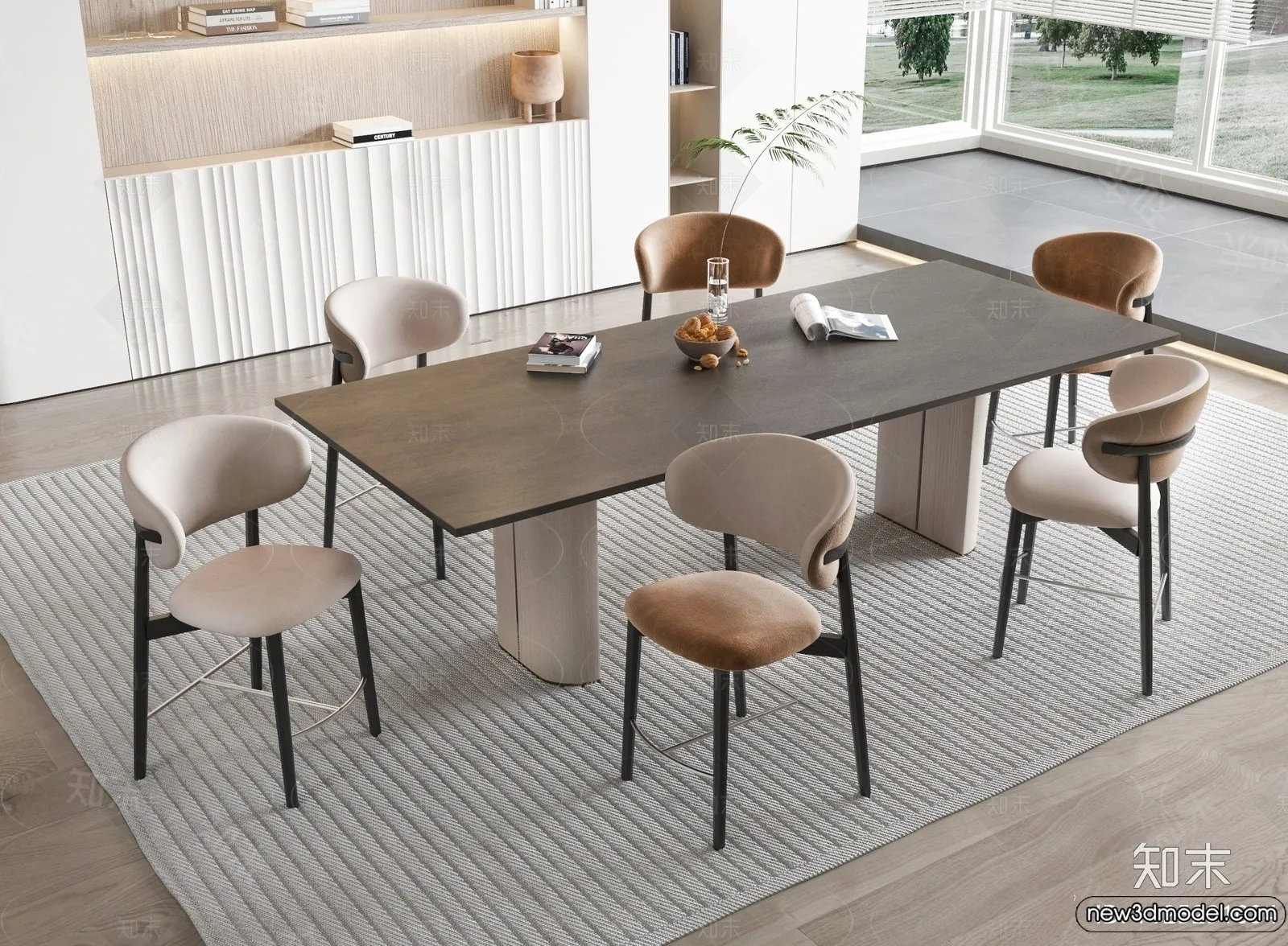 Dining Table – 3D Models – 3D Furniture Models for Interior – 205