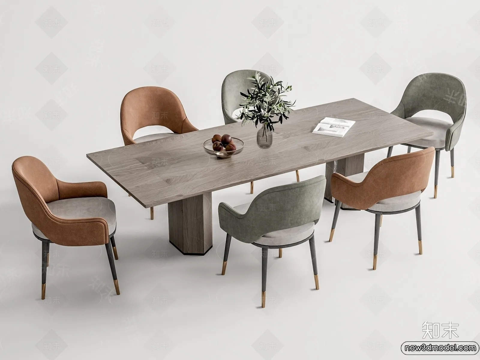 Dining Table – 3D Models – 3D Furniture Models for Interior – 217