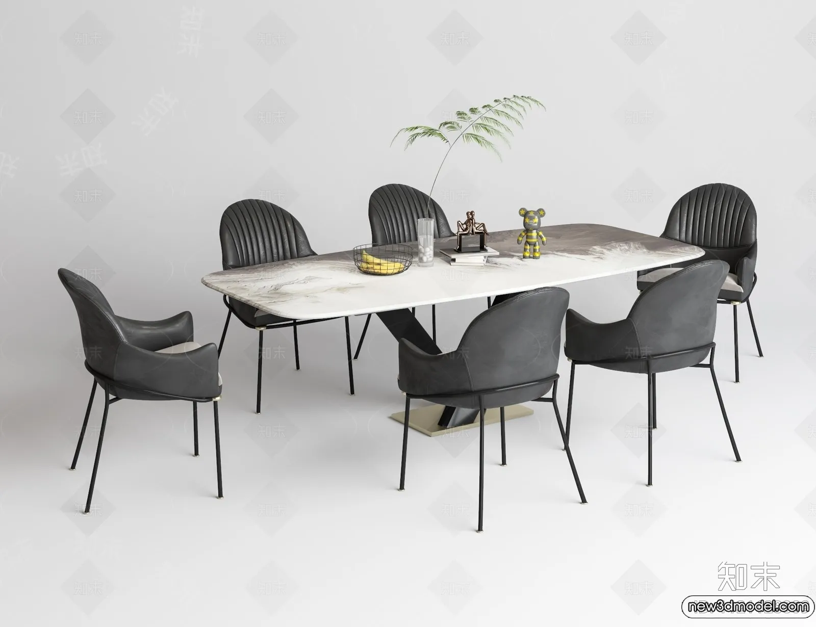 Dining Table – 3D Models – 3D Furniture Models for Interior – 220