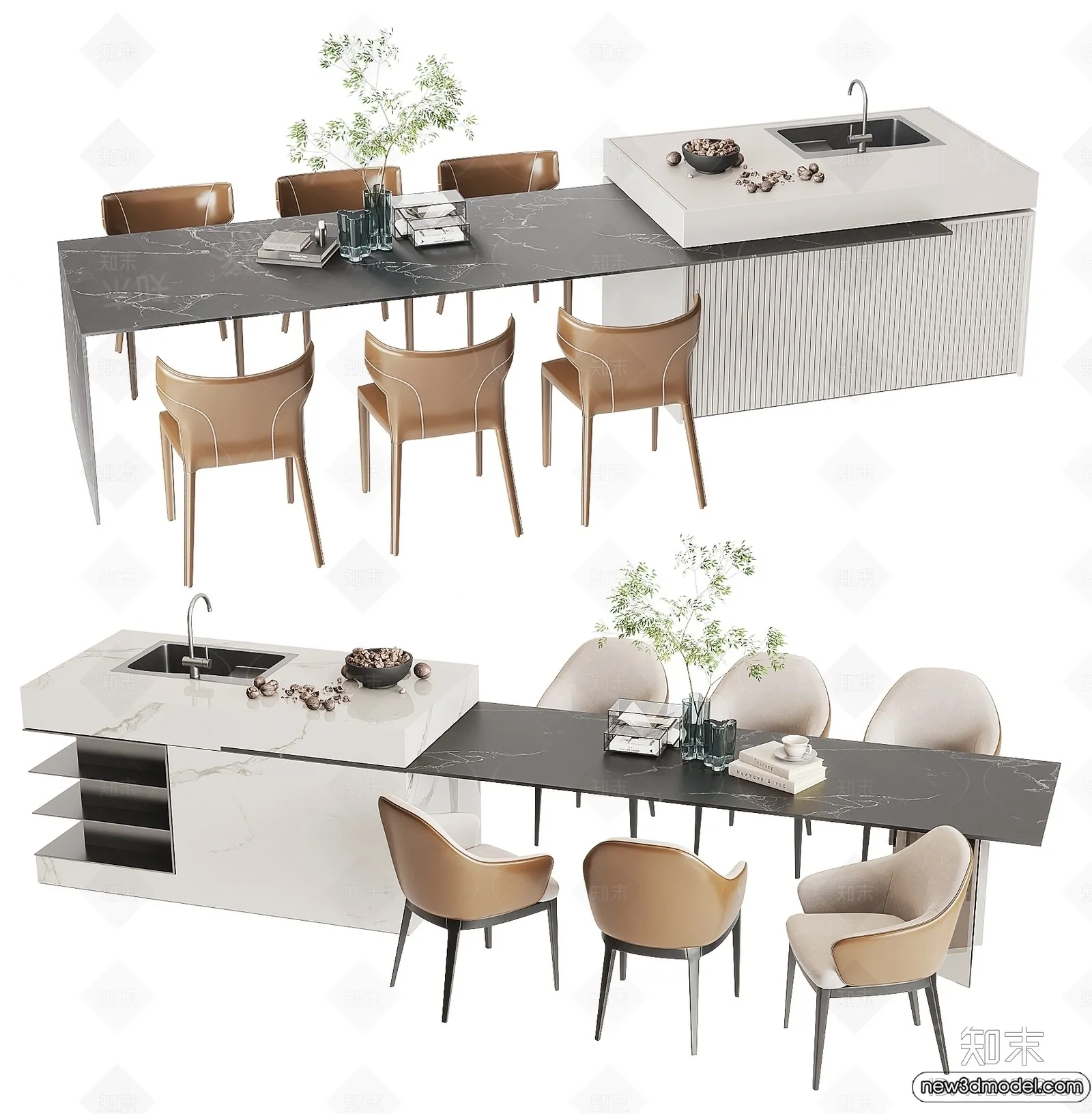 Dining Table – 3D Models – 3D Furniture Models for Interior – 224