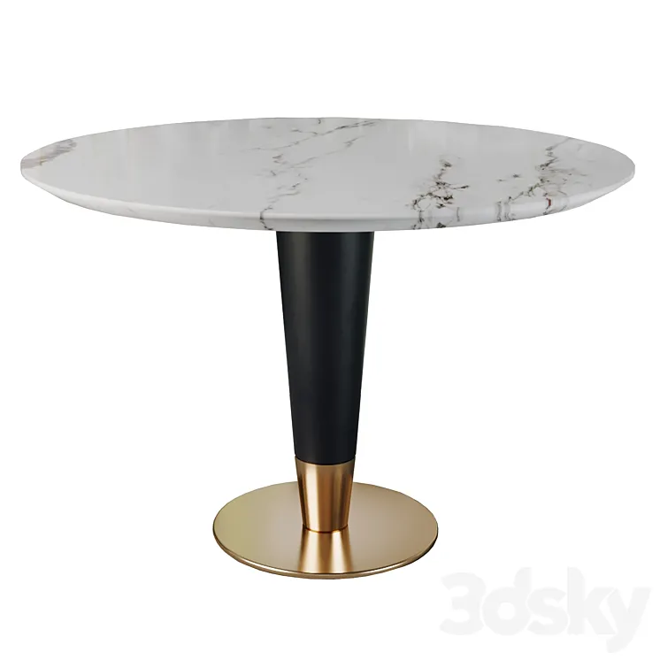 Dining table 3DS Max