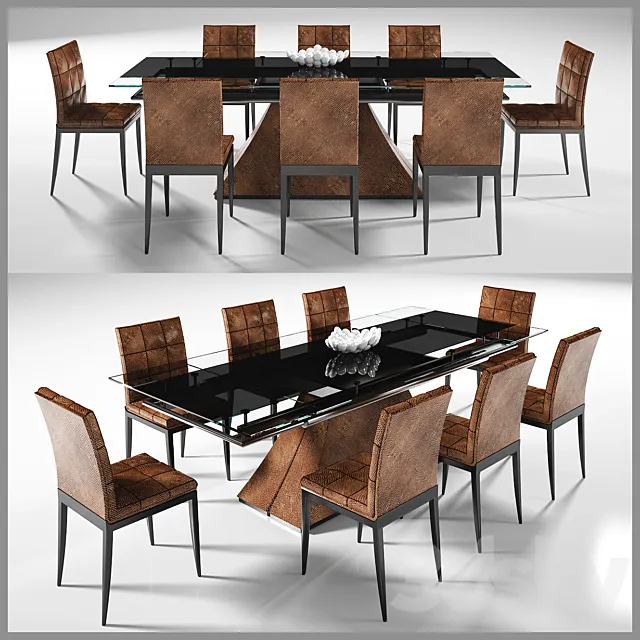 DINING TABLE 4 3DSMax File