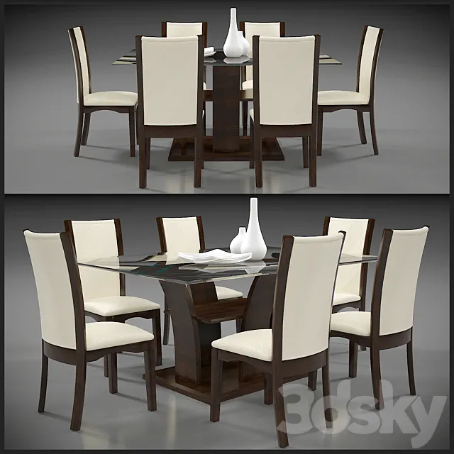 DINING TABLE 5 3DSMax File
