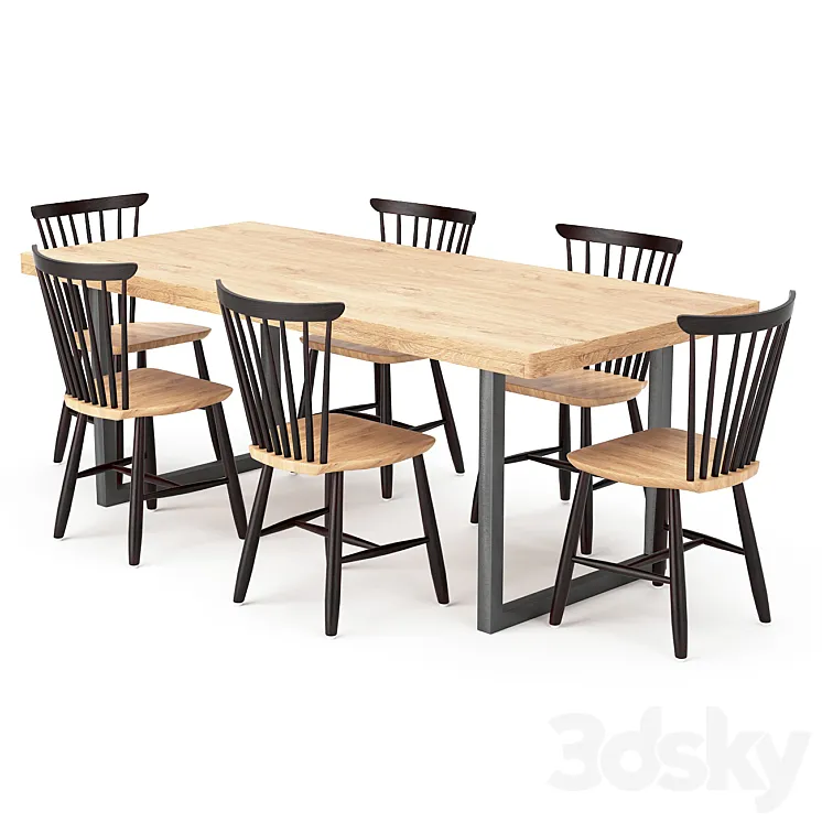 Dining Table 95 3DS Max