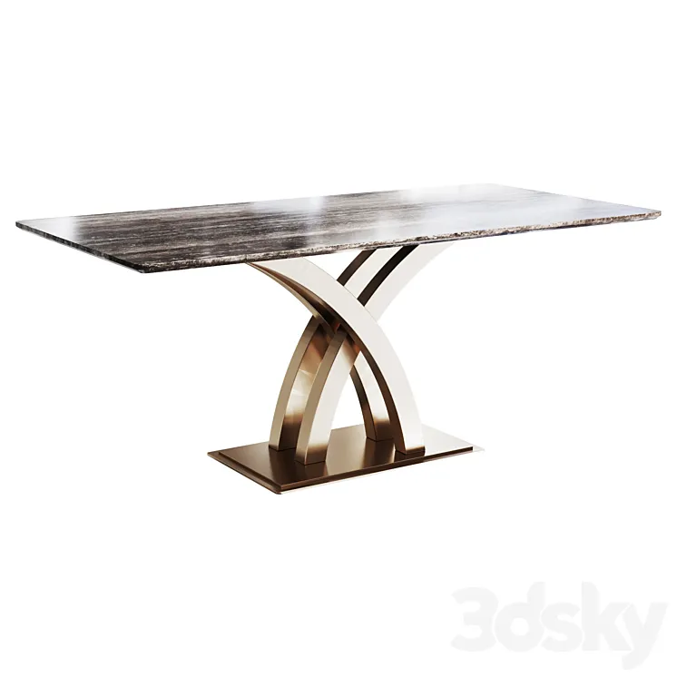Dining table ANNASOLE 3DS Max Model