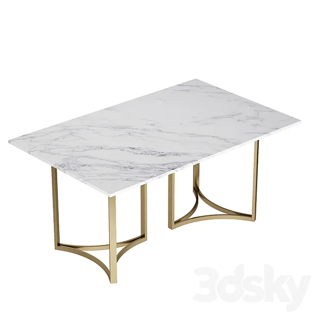 Dining Table CAPRI 3ds Max