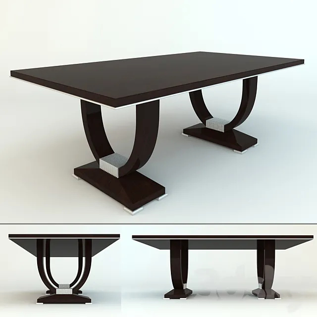 Dining Table Factory LCI a collection of Novita 3DS Max Model