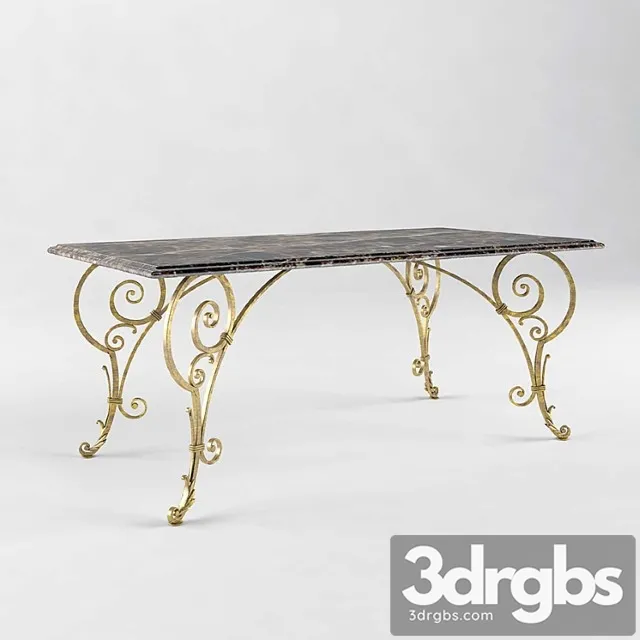 Dining table forged 2 3dsmax Download