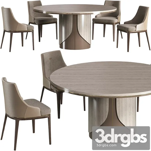 Dining table frato treviso + chair aster alaton