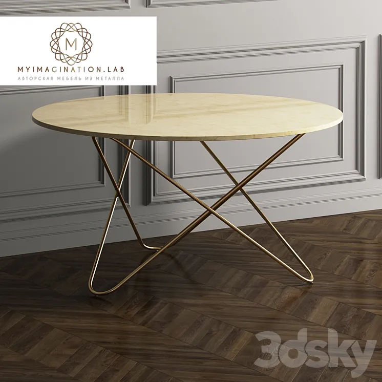 Dining table from Myimagination.lab 3DS Max
