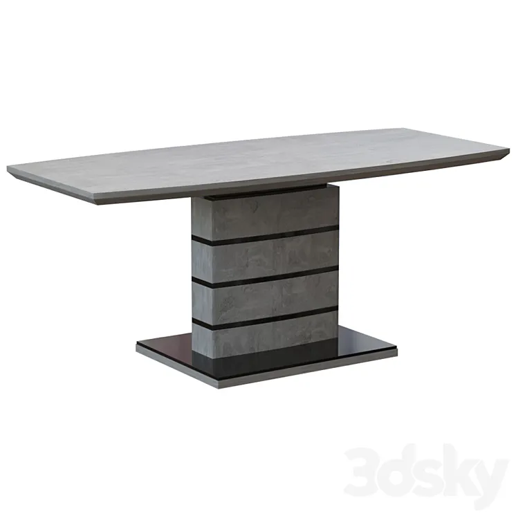 Dining table LEONARDO 3DS Max