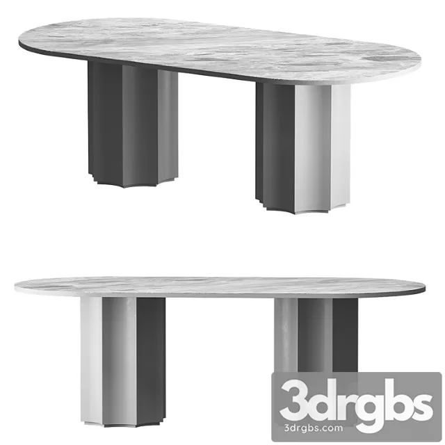 Dining table lunar mia casa