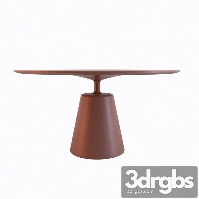 Dining table mdm italia rock table