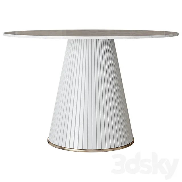 Dining Table Modern Round Dining Table Table 3ds Max