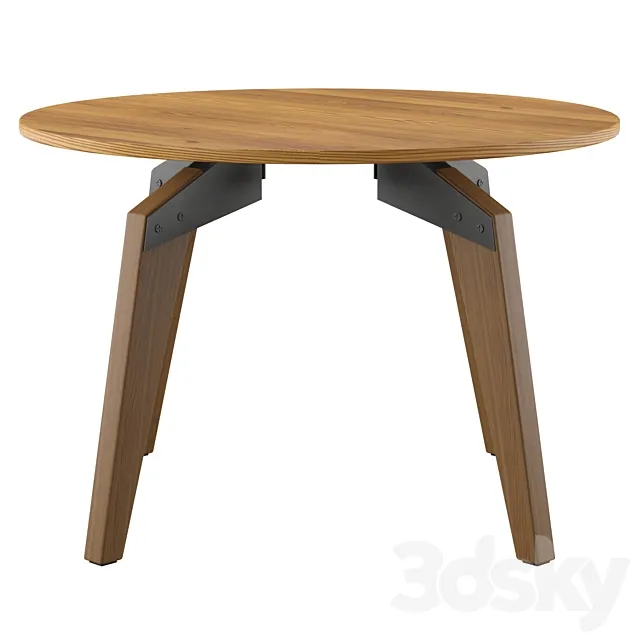 Dining table OSCAR ROUND by SK Design 3ds Max