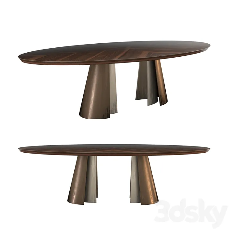 Dining table Rugiano ABSOLUTE 3DS Max