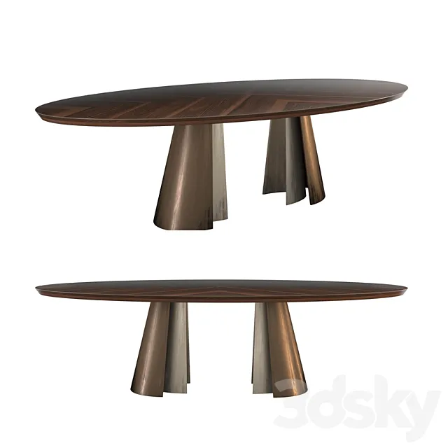 Dining table Rugiano ABSOLUTE 3DSMax File
