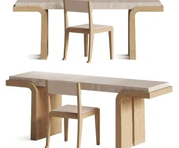 Dining Table Set – 3D – 003
