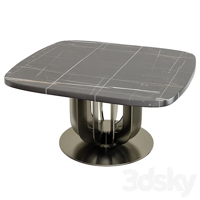 Dining table Soho Keramik Premium – Cattelan Italia 3DSMax File