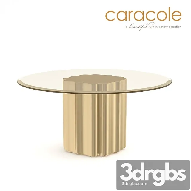 Dining table strike gold caracole 2 3dsmax Download