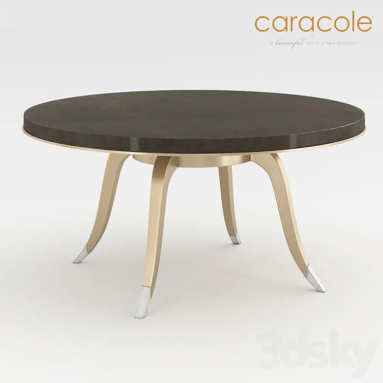Dining table Table Dance Caracole 3DS Max