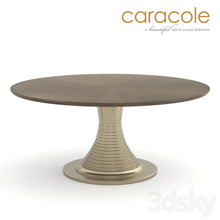 Dining table Uptown Caracole 3DS Max