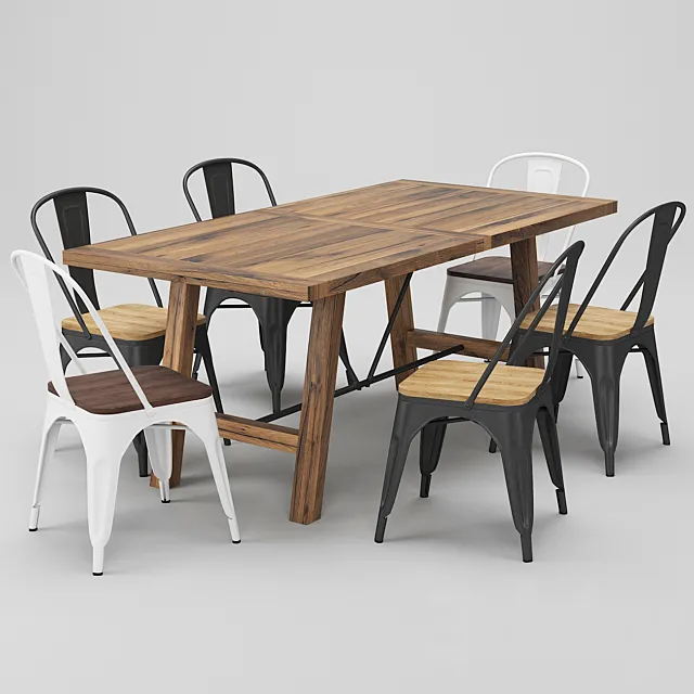 Dining_table_26 3DSMax File