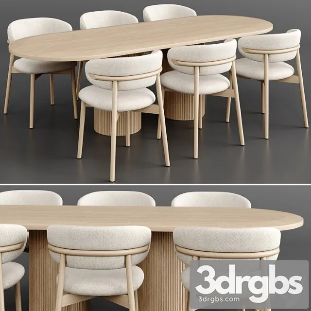 Dinning Set 60 1 3dsmax Download