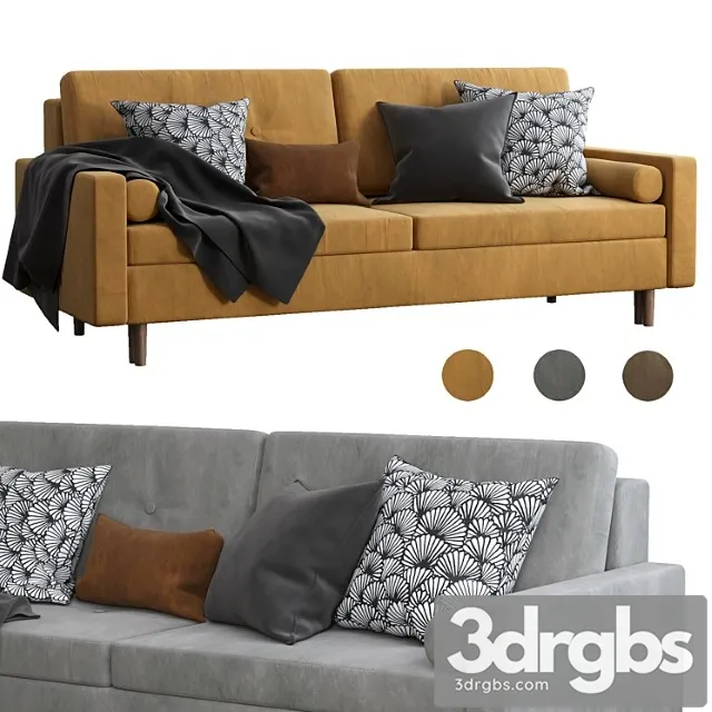 Dins velvet sofa