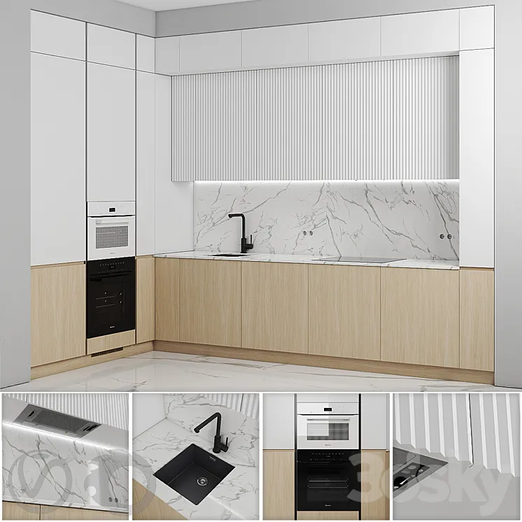 Direct Kitchen Rindr 3DS Max