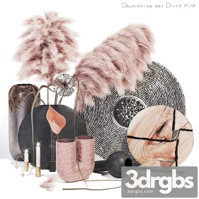Dirty pink set