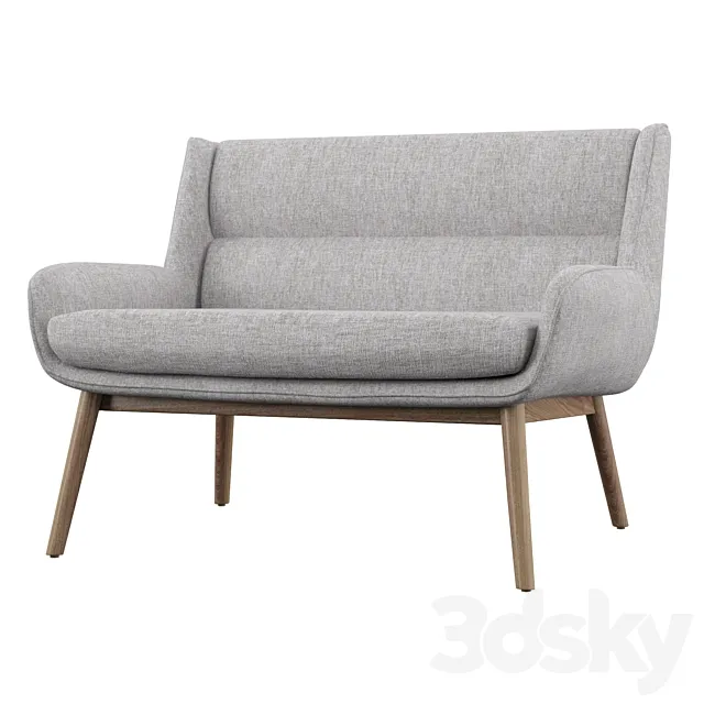 Disalvo loveseat 3ds Max