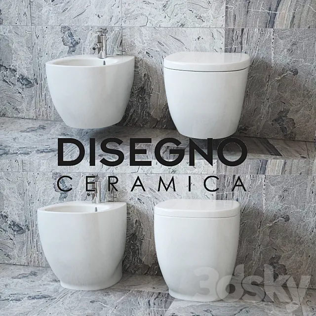 DISEGNO Caramica WEG (WC) 3DS Max Model