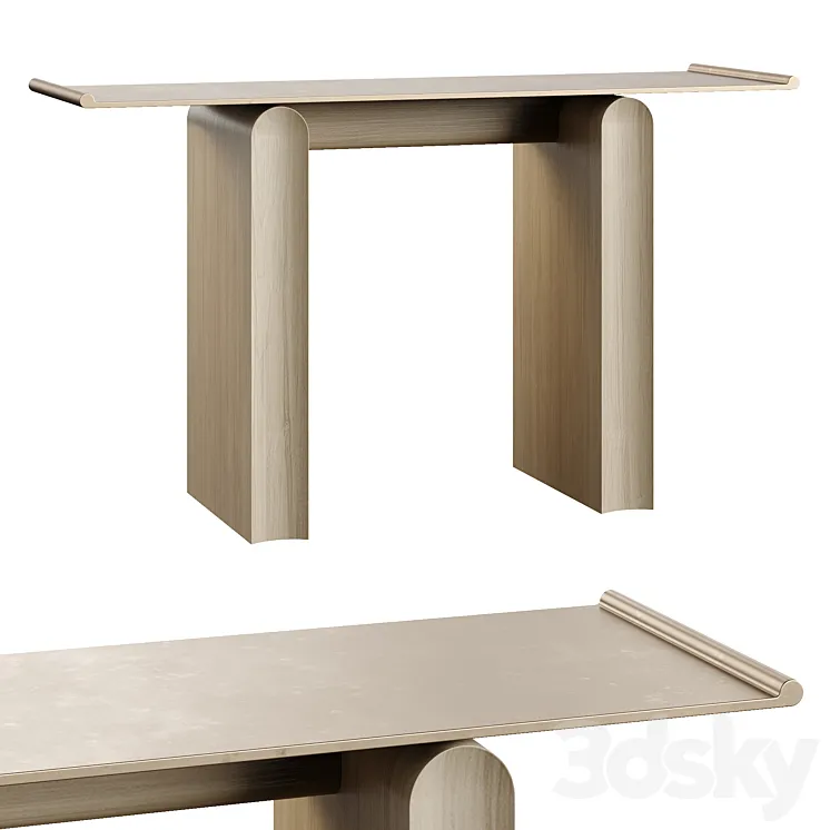 District Eight D8 Tonkin Console Table 3DS Max