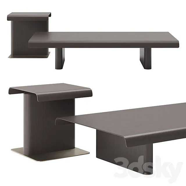 Ditre Italia Avalon Tables 3DS Max Model